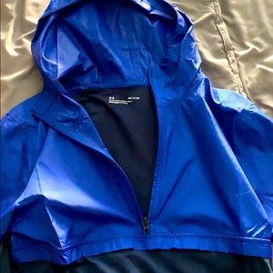 Lightweight raincoat.